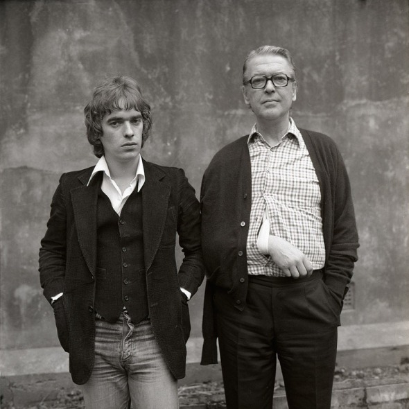 Kingsley & Martin Amis, London 1975