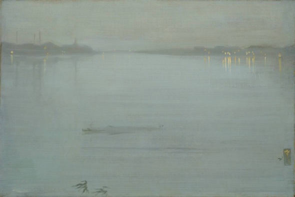 James McNeill Whistler: Nocturne: Blue and Silver - Cremorne Lights, 1872.