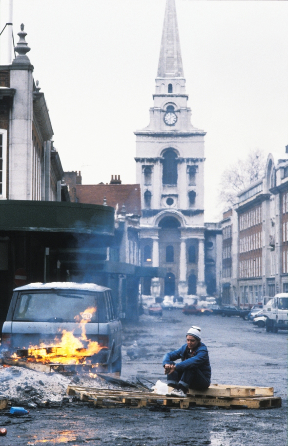 Christchurch and Spitalfields Market, 1990